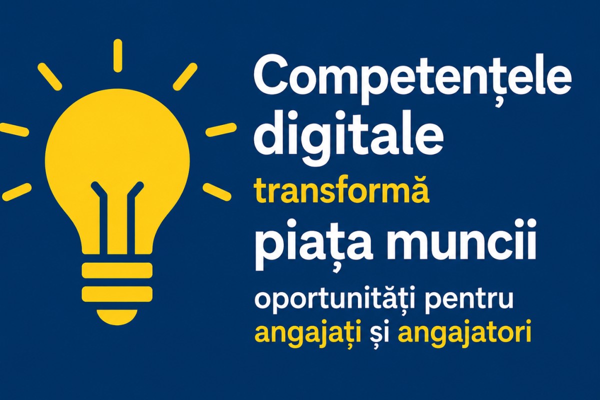 Competențele digitale – cheia adaptării la noua piață a muncii