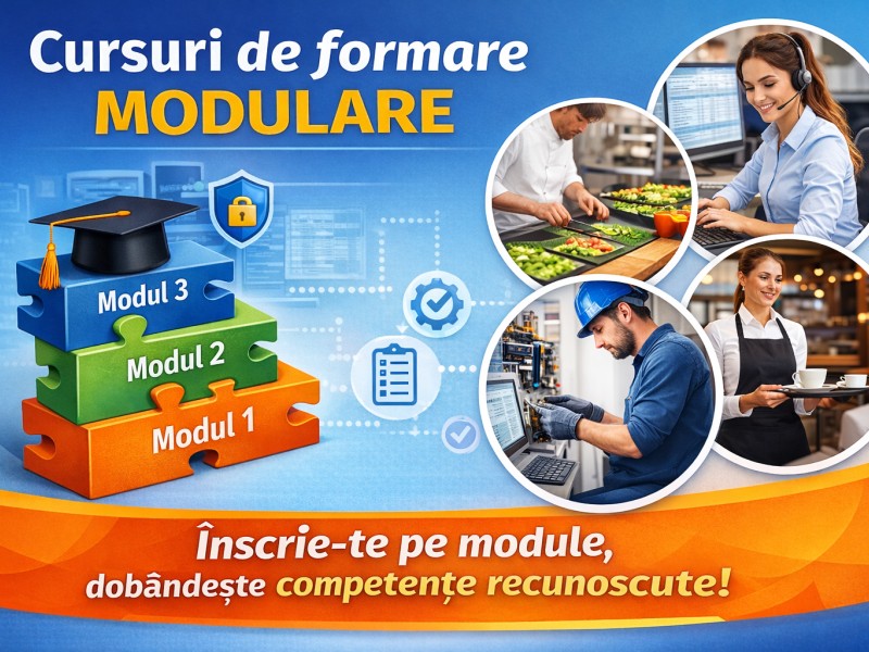 ✨ Înscrieri deschise la cursul modular GRATUIT de „Operator calculator electronic și rețele” la Arad!